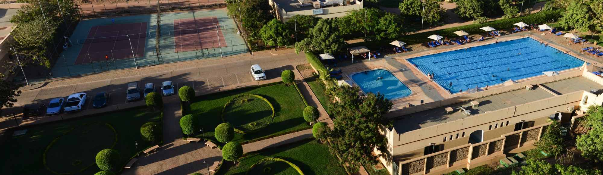 Lancaster Ouaga 2000 Hotel Ouagadougou Bagian luar foto